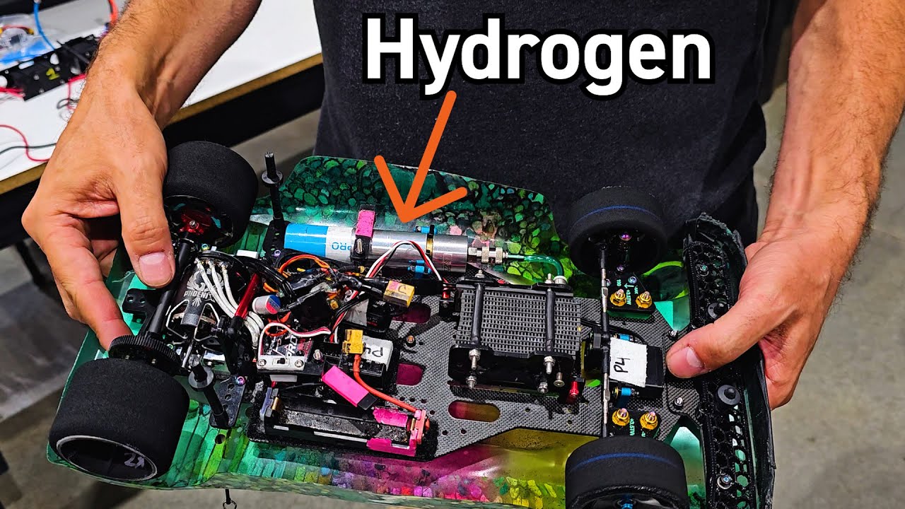 An R/C Car Like No Other - Hydrogen Hybrid STEAM Car