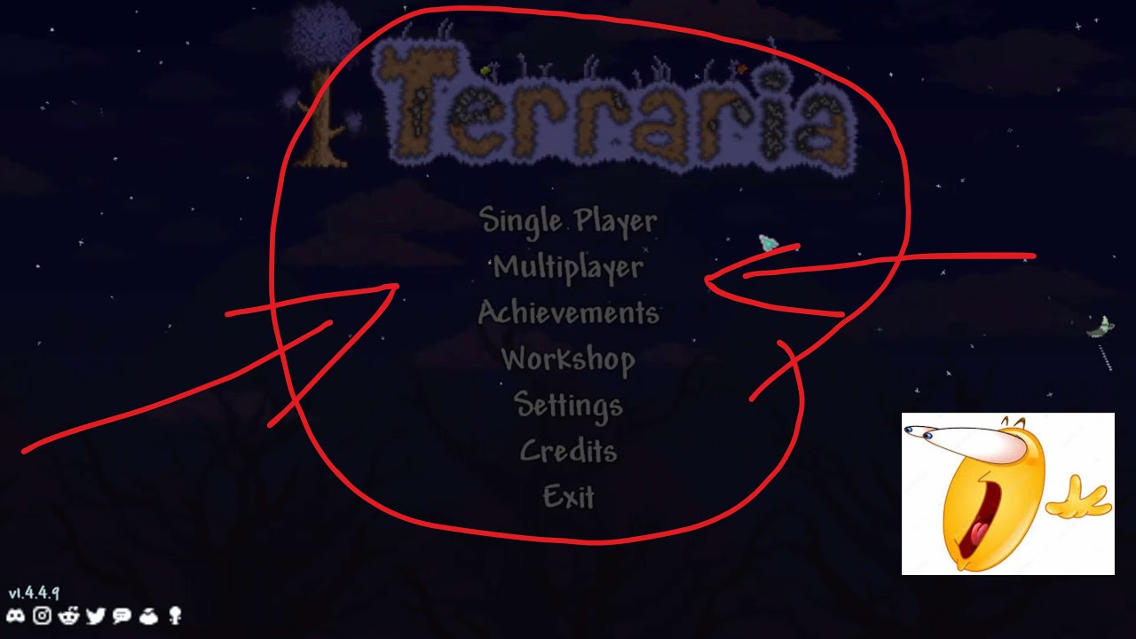 I'm Back?!?!?!?! Also I HATE slimes in Terraria...