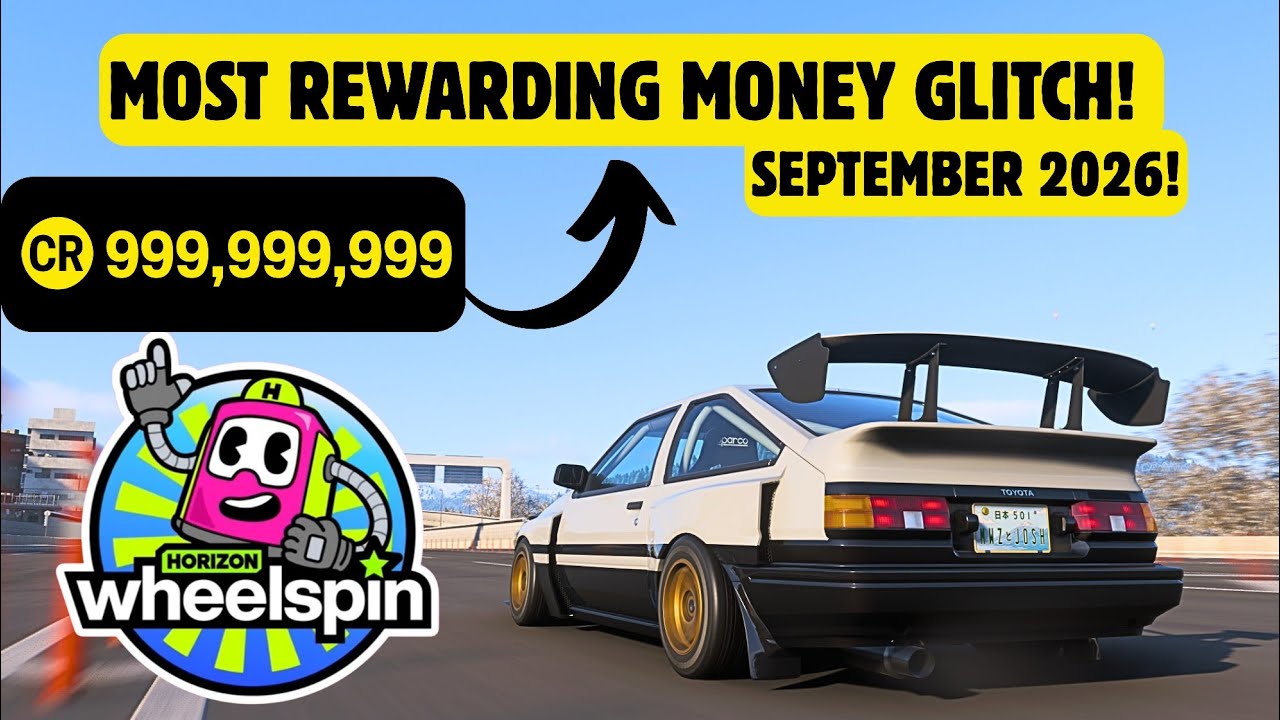 Глитч на деньги в Forza Horizon 6 &mdash; НОВЫЙ ГЛИТЧ НА ДЕНЬГИ!