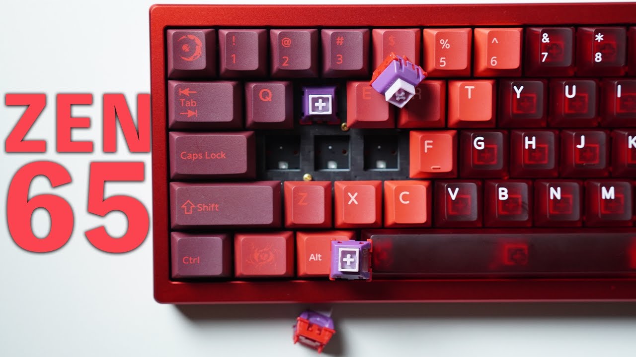 打鍵感で有名なWOBKEYから新作ラピトリ WOBKEY ZEN65
