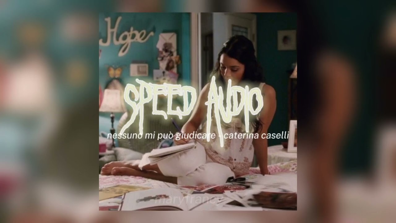 nessuno mi può giudicare - caterina caselli (sped up)