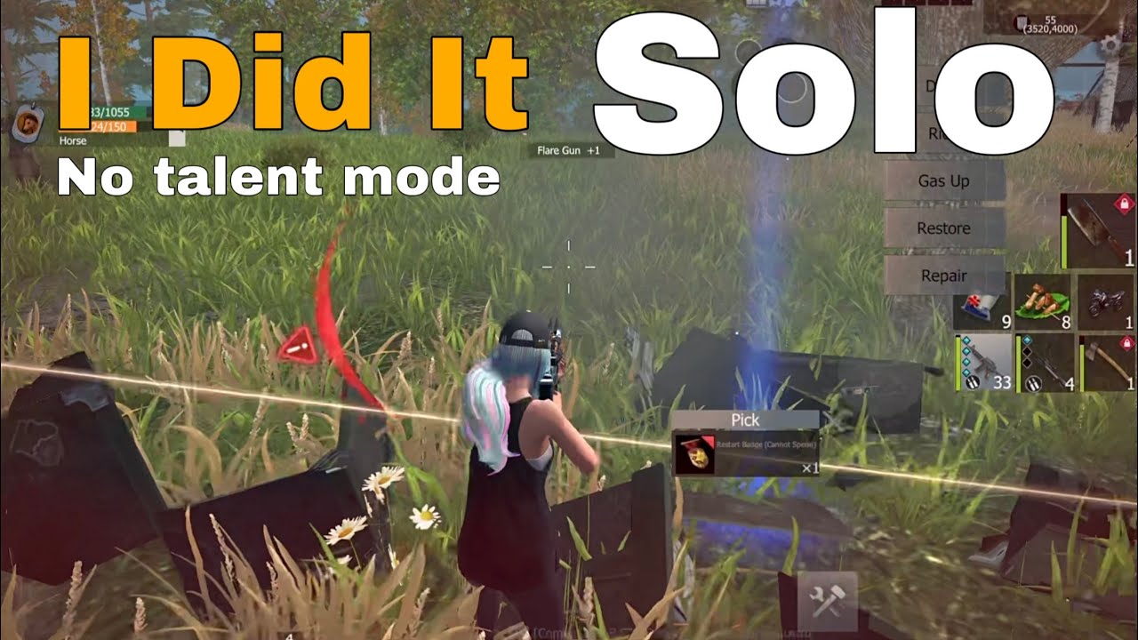 Journey of a Solo - last Island Of survival [ no play to win mode ] #lastislandofsurvival 
