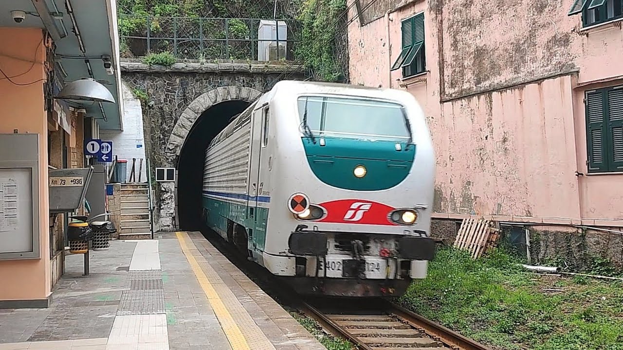 VERNAZZA e non solo || Treni tra LA SPEZIA e le 5 TERRE