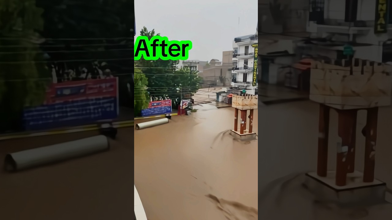 mingora bazaar before and after 😭😭 #sad #youtubeshorts #ytshorts #viral #dream