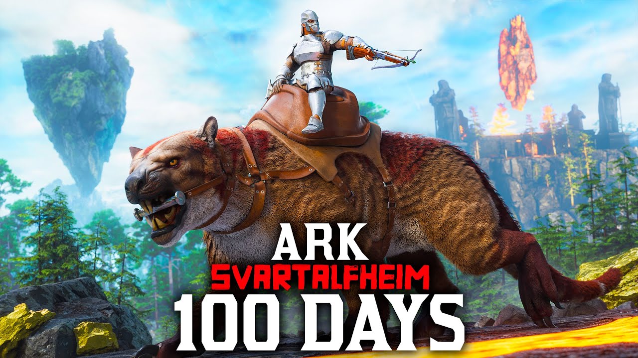 I Spent 100 Days In Ark Svartalfheim Ascended... Here's What Happened