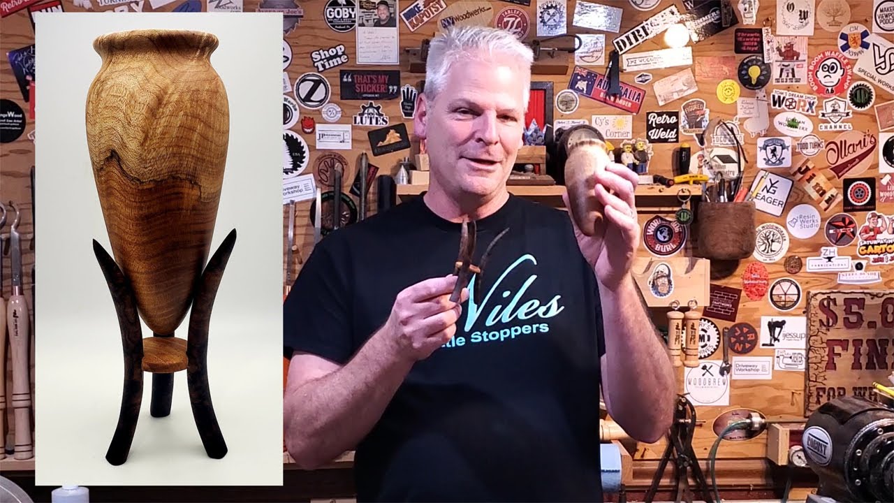 Woodturning | Pedestal Vase
