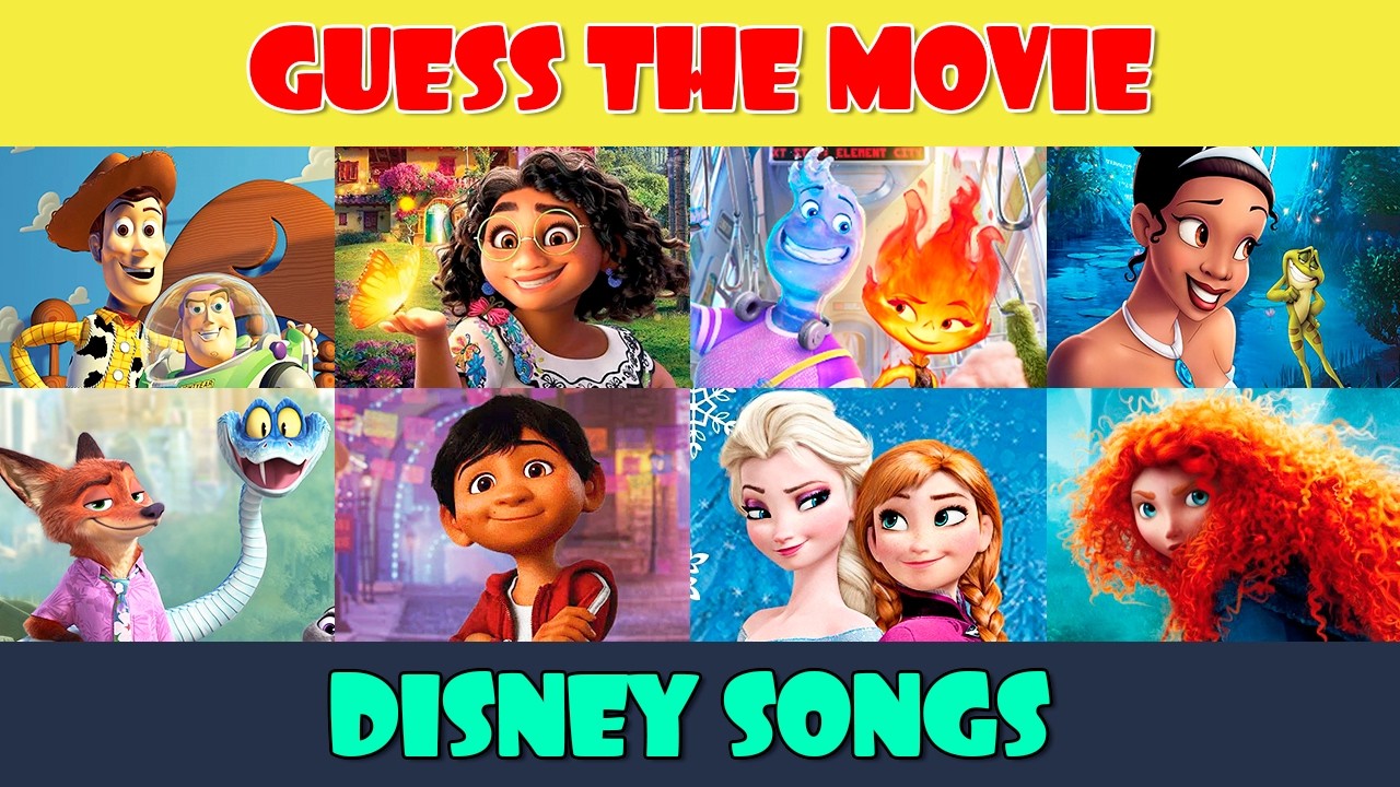 Can You Guess the Disney Movie by the Song?