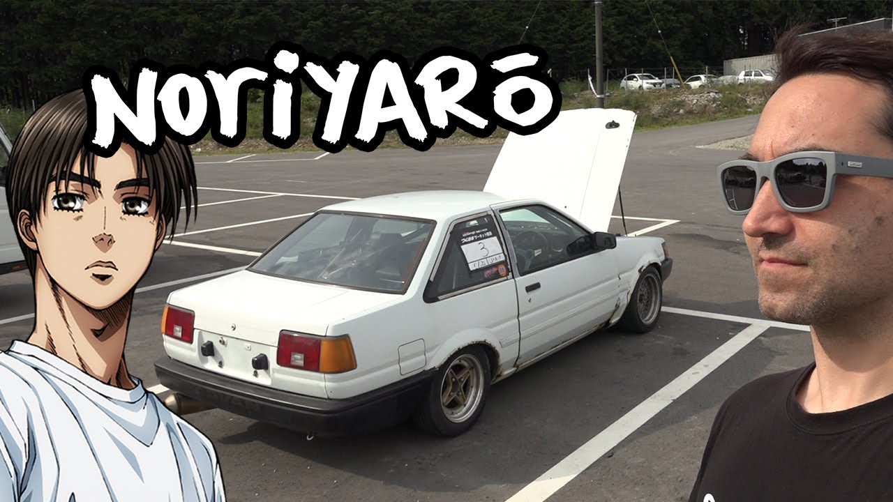 Better drifter than Takumi? Initial D AE86 meeting and track thrash