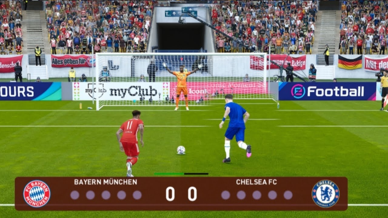 PES 2023 | Bayern Munich vs Chelsea penalty kicks
