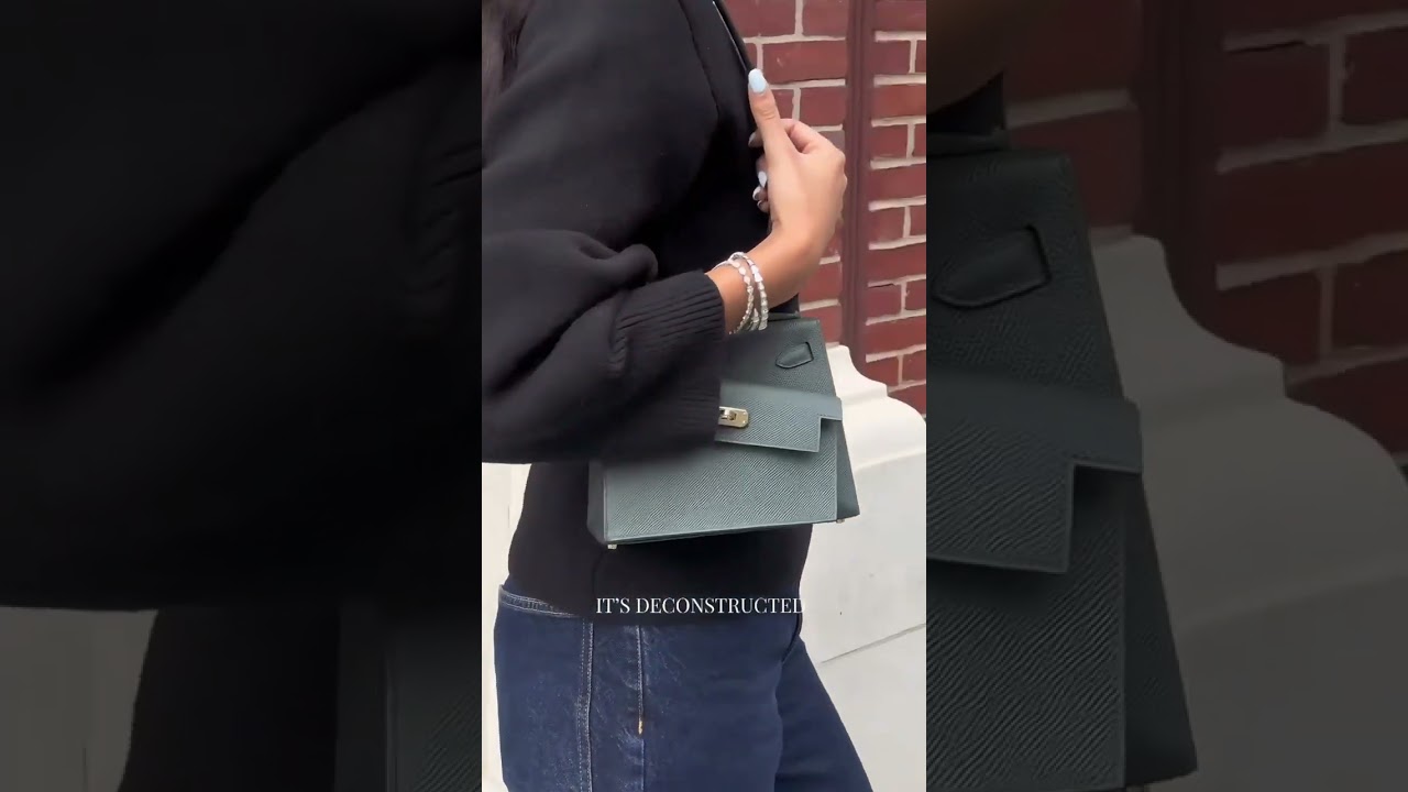 Not a Birkin. Not a Kelly. Something better 🖤 Kelly D&eacute;sordre#hermeskelly #RareBags #luxury #hermes