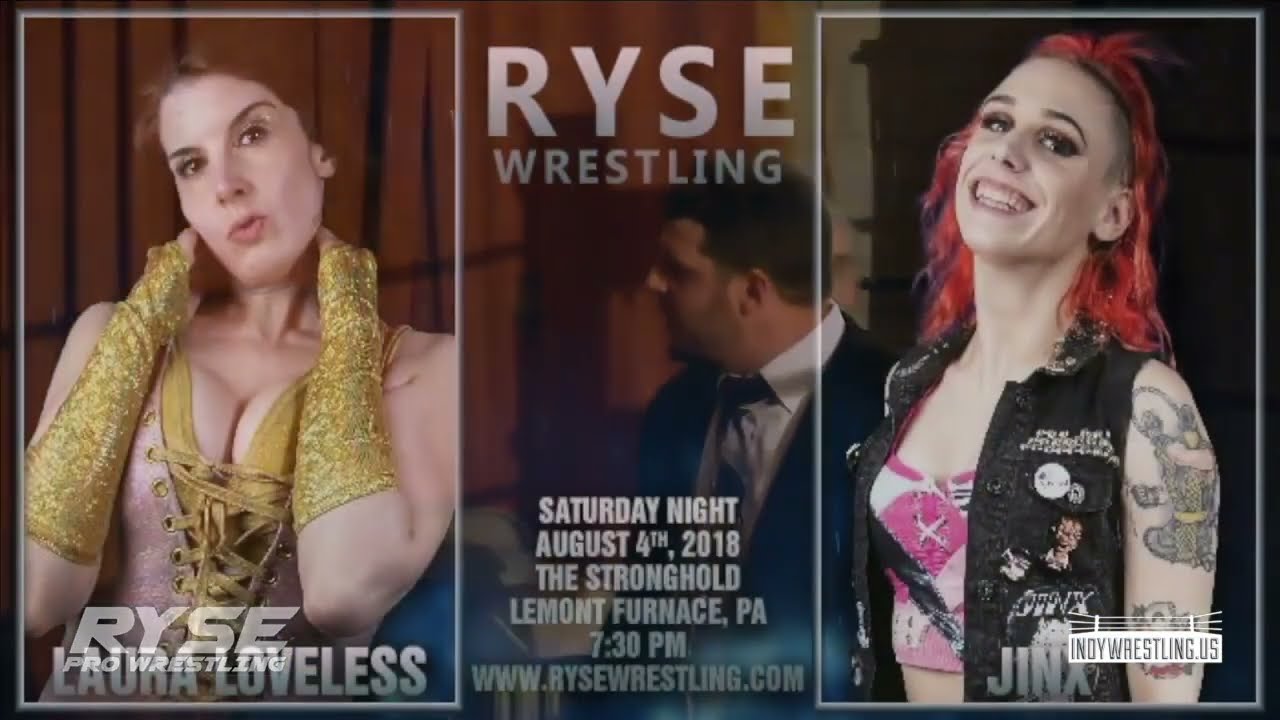 Laura Loveless vs Jinx (Ziggy Haim) | Ryse Wrestling August 2018 | Full Match