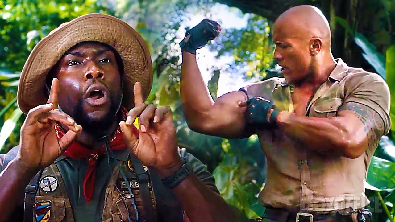 Er ist im Körper von The Rock aufgewacht | Jumanji: Willkommen im Dschungel | German Deutsch Clip