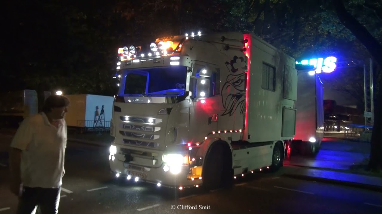 Kermis Heemskerk 2021 afbouw en transport deel 2