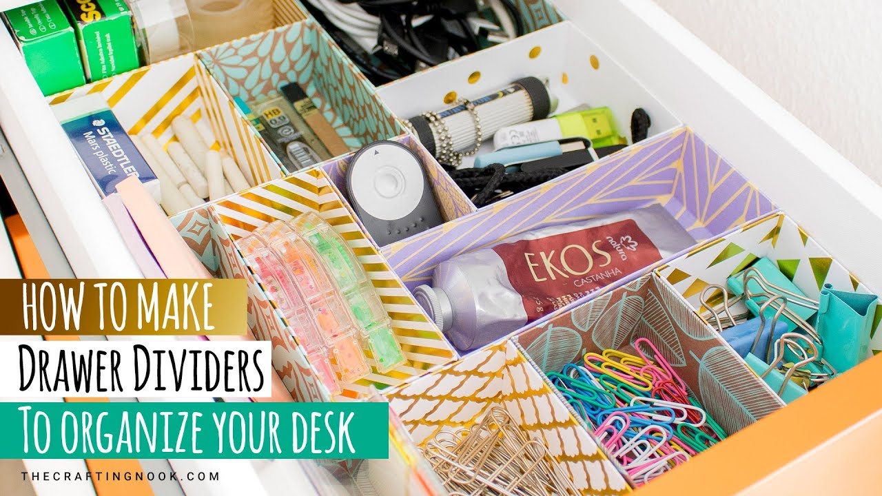 DIY Drawer Dividers for Desk Organizing (Tips and Tricks)