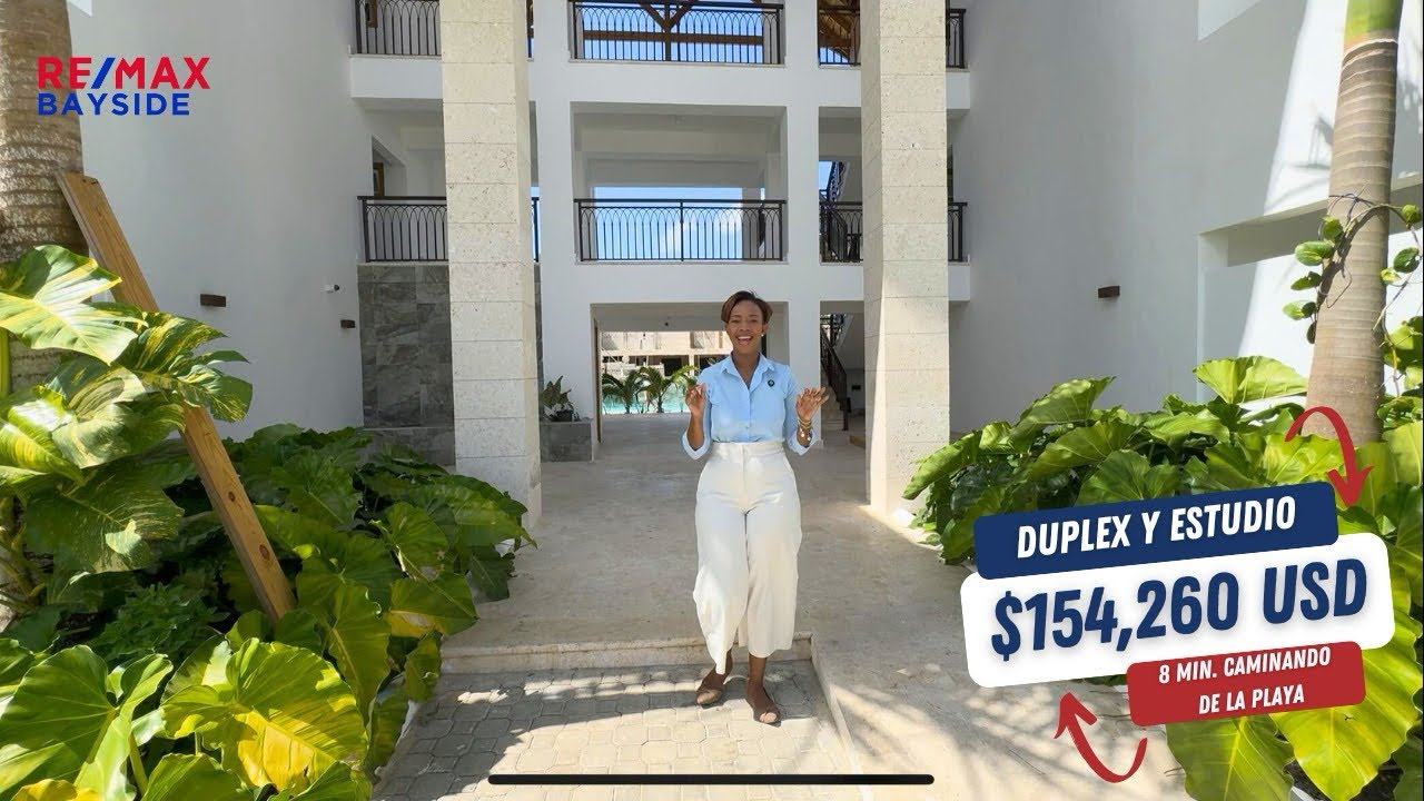 🏝️ Dúplex Amueblado a 5 Min del Mar en Bayahibe + Estudio Disponible | $152,000 USD