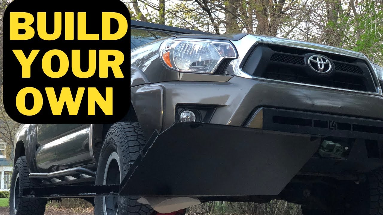Tacoma skid plate build // off-road fabrication