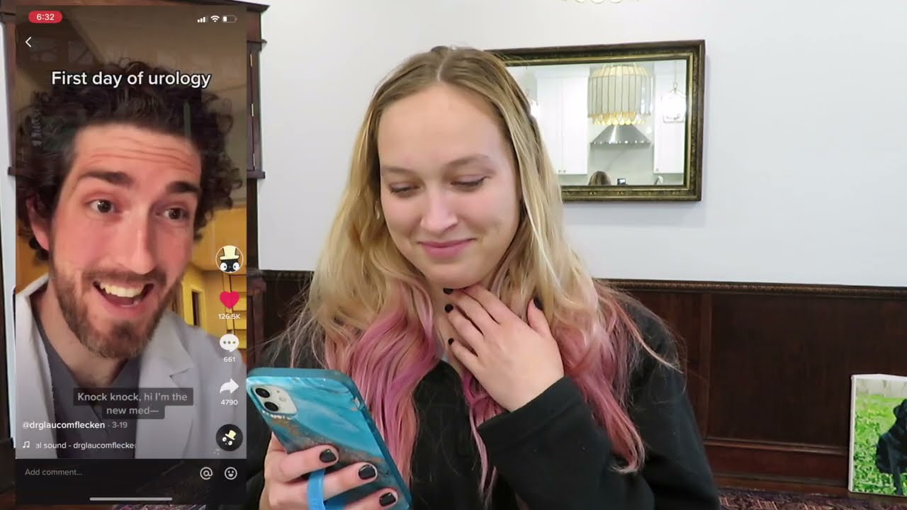 urology resident reacts to medical tik toks