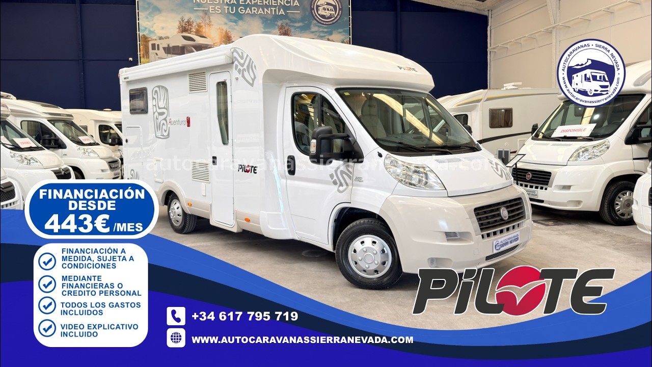 A25/45 AUTOCARAVANA PERFILADA PILOTE AVENTURA P680