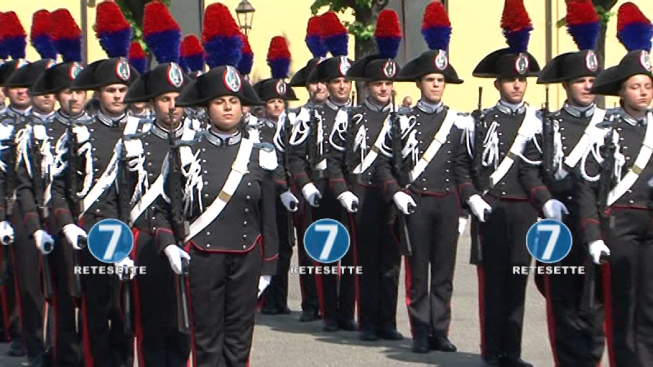 ALLA CASERMA CERNAIA DI TORINO GIURAMENTO PER 200 ALLIEVI CARABINIERI