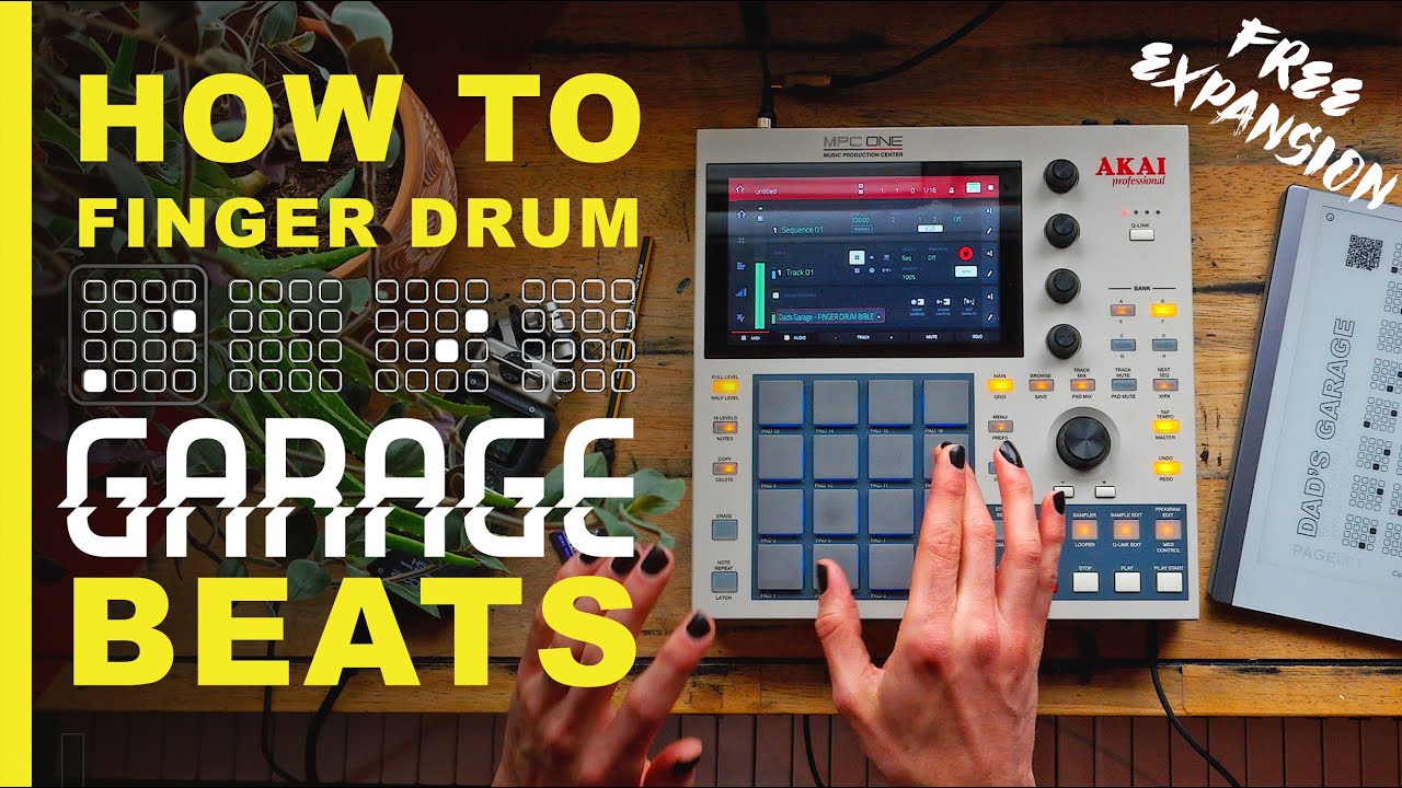 Finger Drumming Tutorial - How to Finger Drum a Garage Drum and Bass Beat