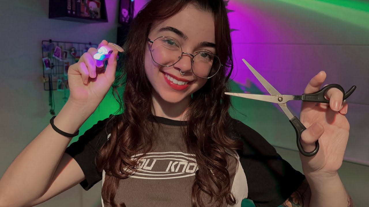 ASMR | Feche os olhos e siga minhas instruções