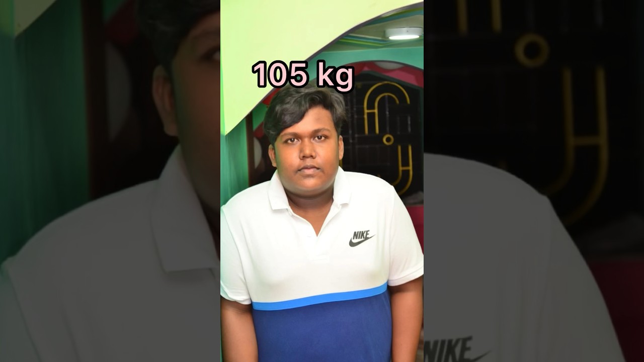 105 kg to 70 kg ||| 35 kg weight loss #viral #viralvideo #shorts #