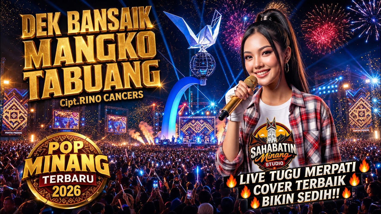 DEK BANSAIK MANGKO TABUANG &ndash; Dila Salih | Cover Pop Minang | Virtual Concert | AI Music Video
