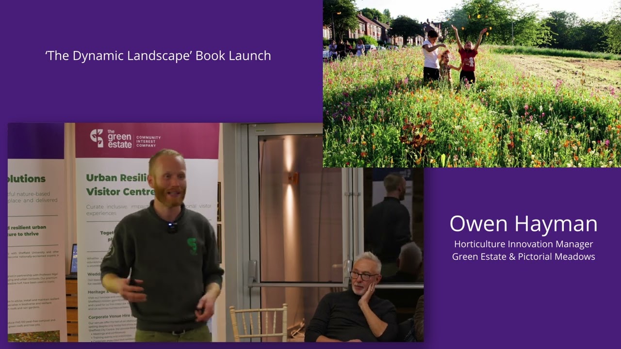 Owen Hayman | Talk & Presentation | The Dynamic Landscape Book Launch