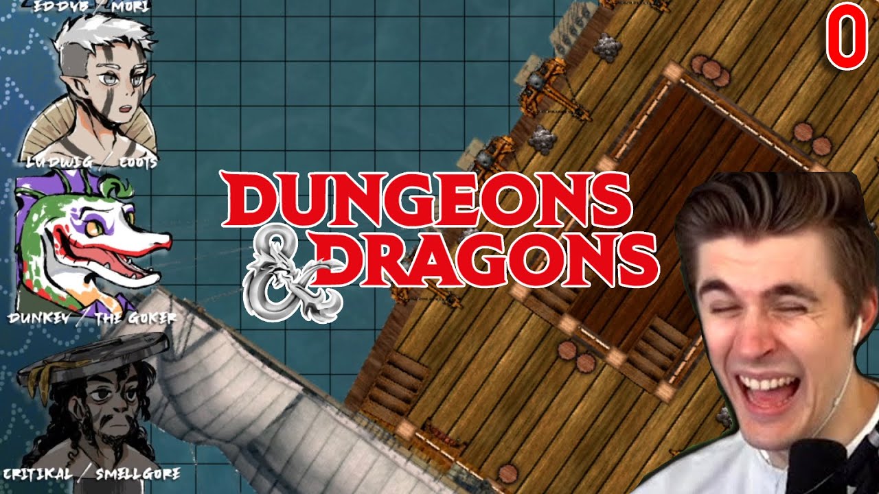 Lost at Sea Ep 0 - D&D Ft Ludwig, Moist Critikal, Videogamedunkey