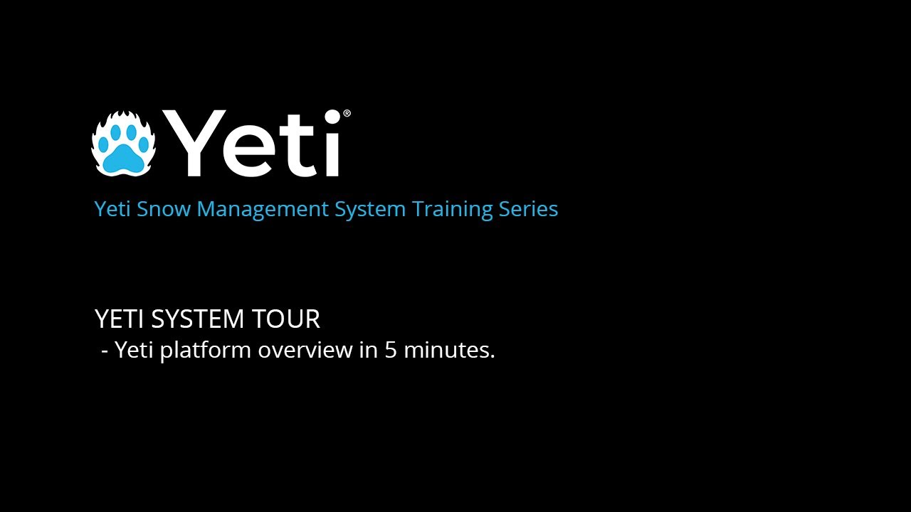 2022 09 28 Yeti System Tour video
