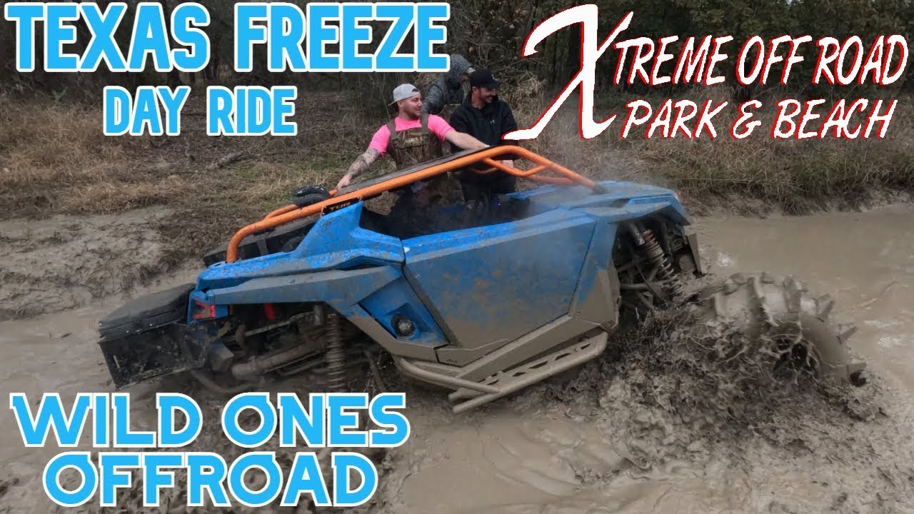 Texas Freeze at Xtreme Off Road Park & Beach - DAY RIDE - WILD ONES OFFROAD 4K