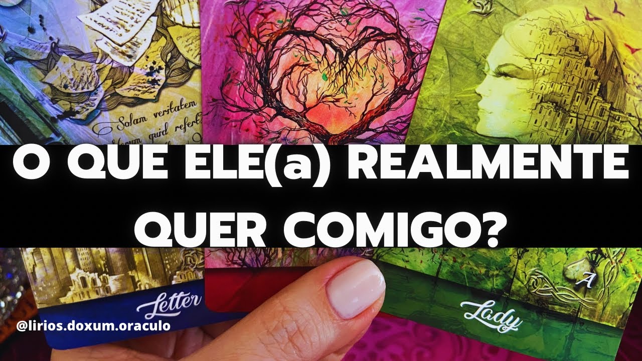 O que ELE(a) REALMENTE QUER COMIGO? AS VERDADES OCULTAS! 👀♥️🔮🫵