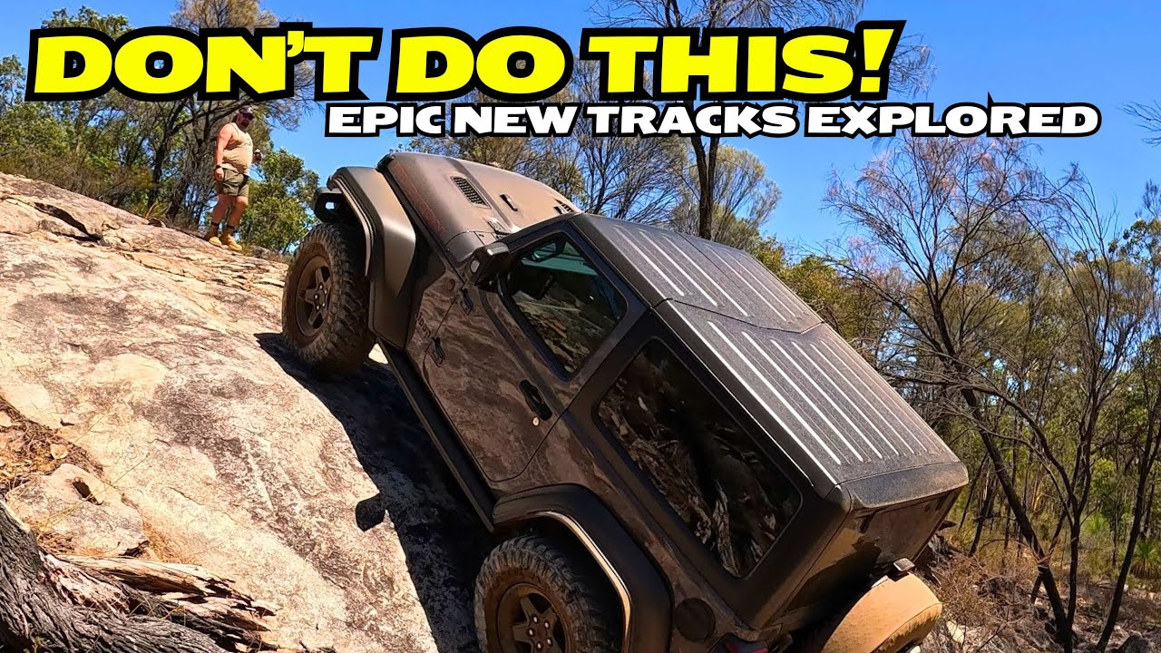 Новая грандиозная трасса для внедорожников в Перте! (Долина Сойерс)