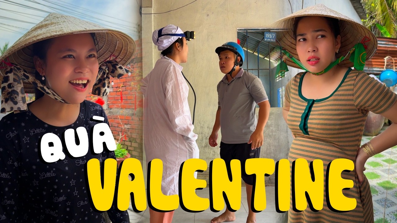 Quà Valentine #videogiaitri #vochongson #nguyenhuyvlog #haihuoc #giaitri