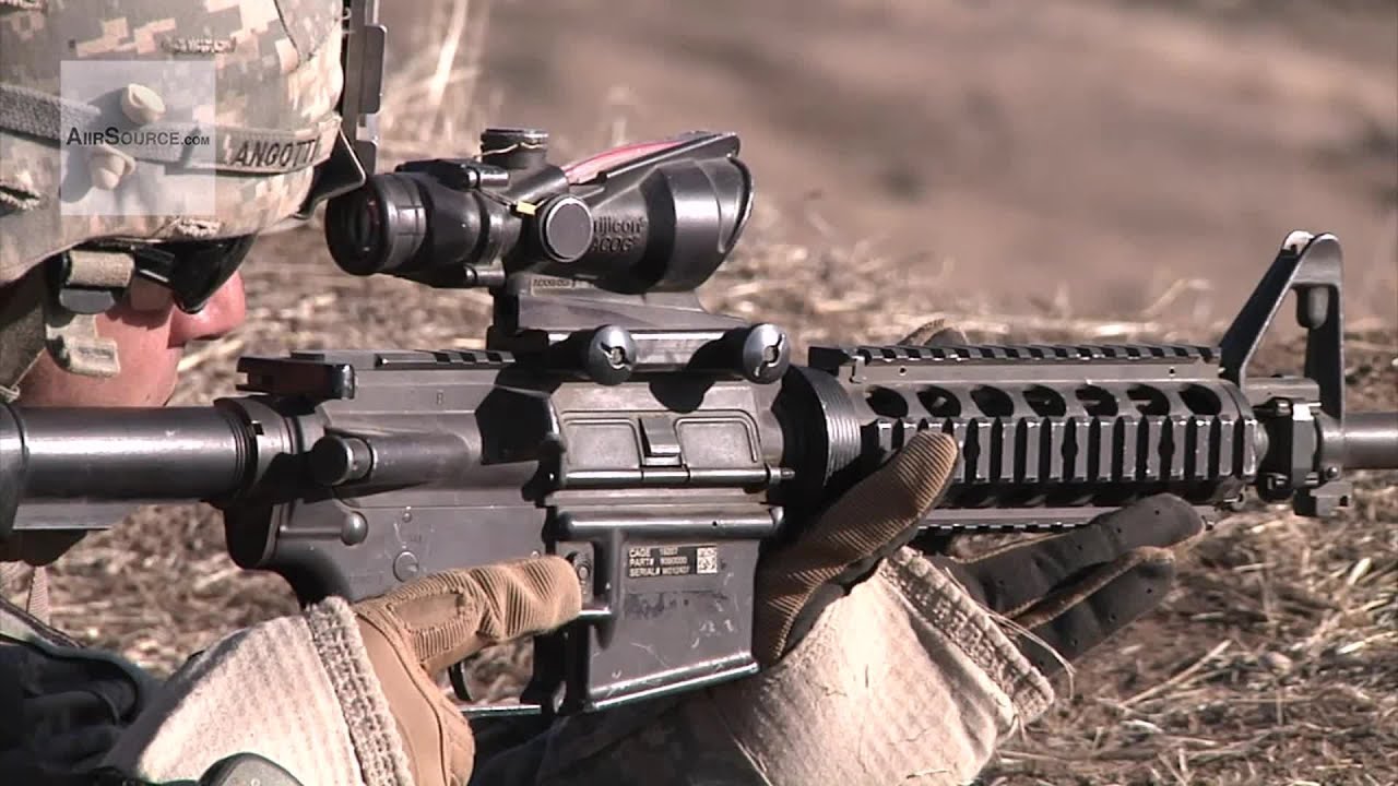 U.S. Army Infantry Training - Walk and Shoot