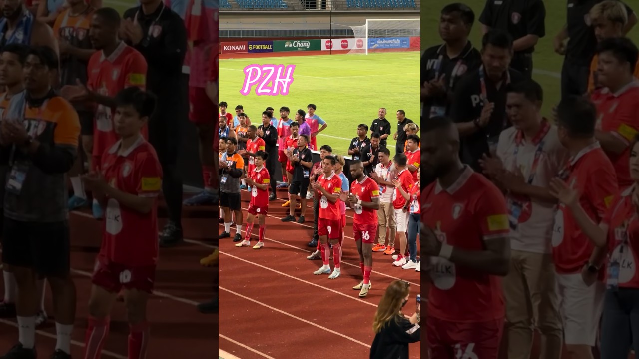 Kanchanaburi Power Fc Football🏟️⚽ #Than Paing⚽🏃&zwj;♂️ #PZH #kanchanaburi #thailand #football