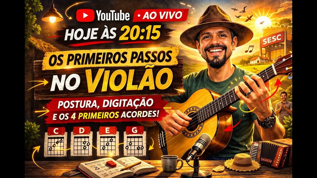 PRIMEIROS PASSOS NO VIOLÃO