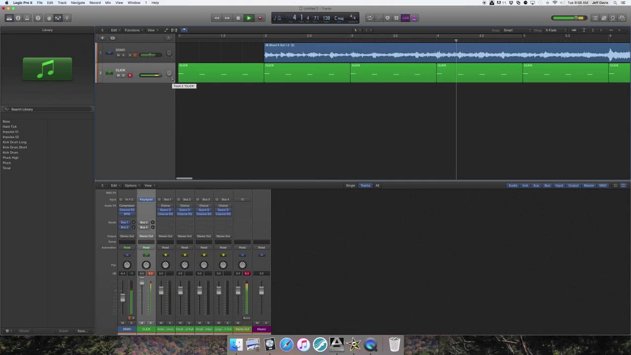 Creating Click Tracks in LogIc Pro X