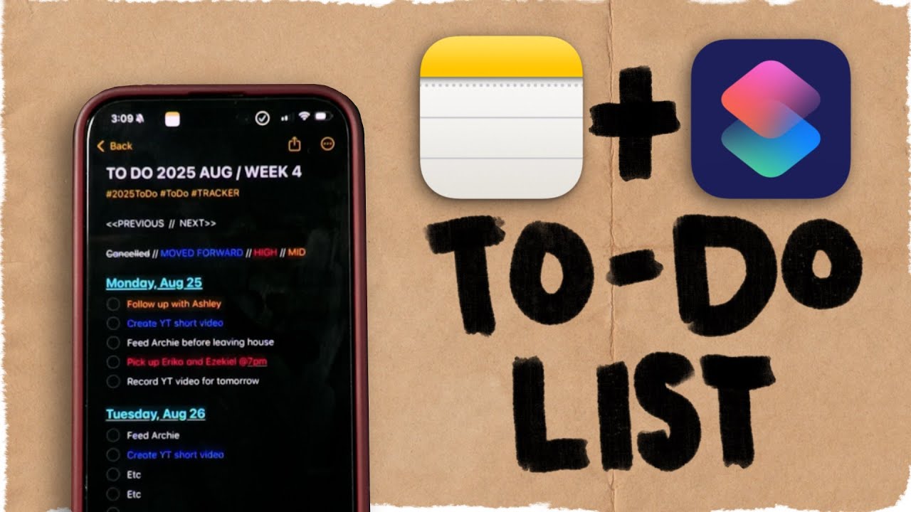 APPLE NOTES: КАК СОЗДАТЬ СПИСОК ДЕЛ + ЯРЛЫК НА ГЛАВНОМ ЭКРАНЕ