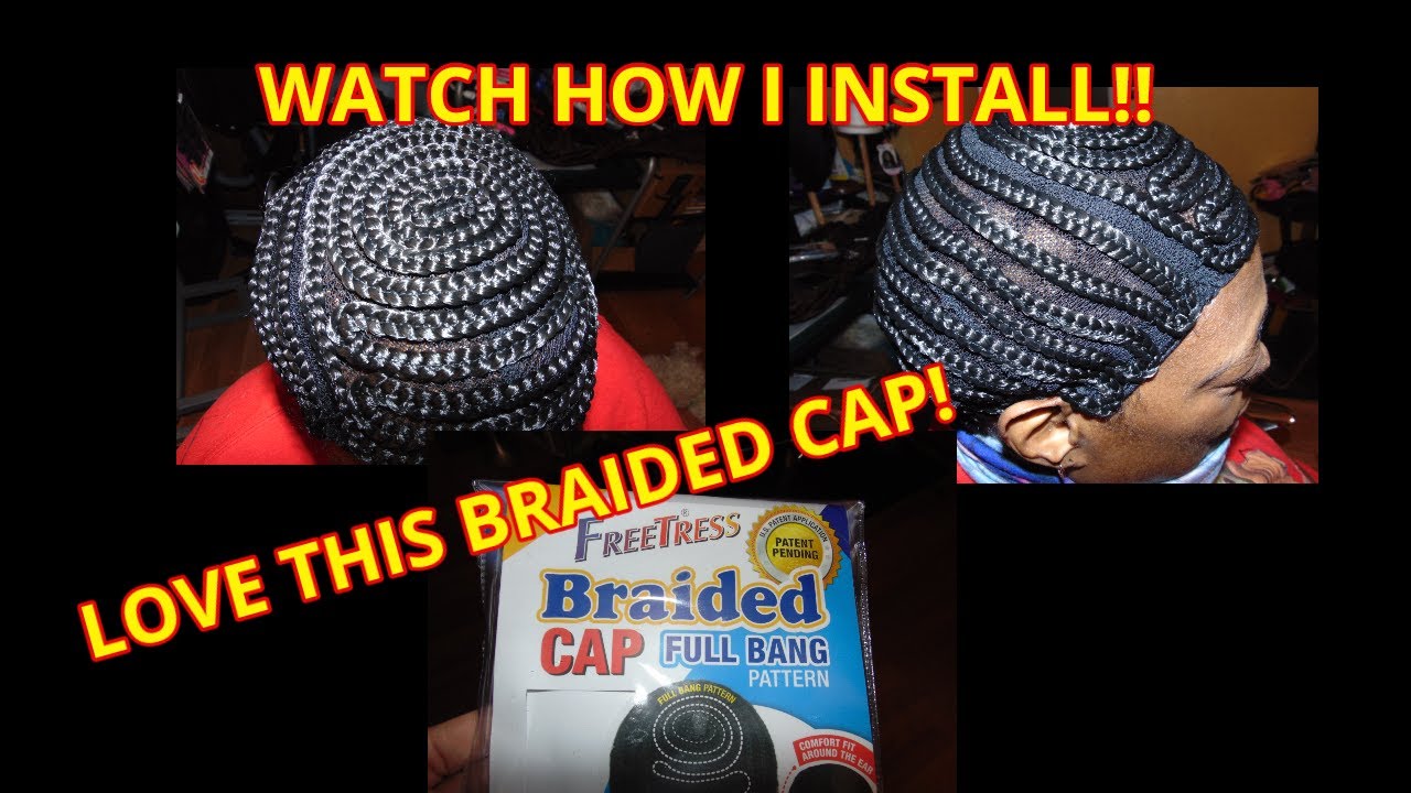 ALOPECIA/HAIR LOSS HAIRSTYLE PROTECTION CORNROW/BRAIDED CAP INSTALLATIION!