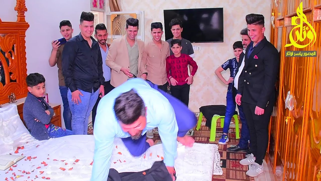 اقوة عرس بالعراق كارثة مو عرس حفل زفاف حسين رزاق الساعدي الف الف مبروك