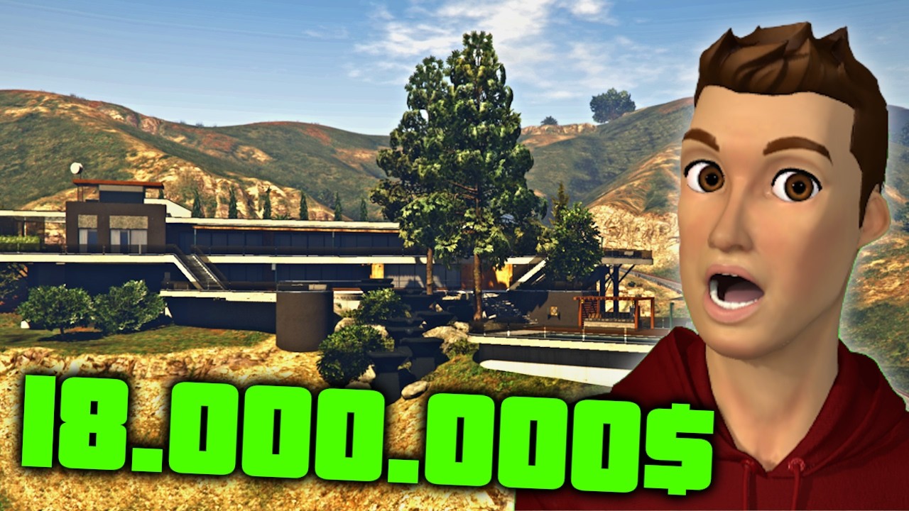 Das **NEUE* VILLEN-UPDATE in GTA Online! 😱 (18.000.000$) 🤑