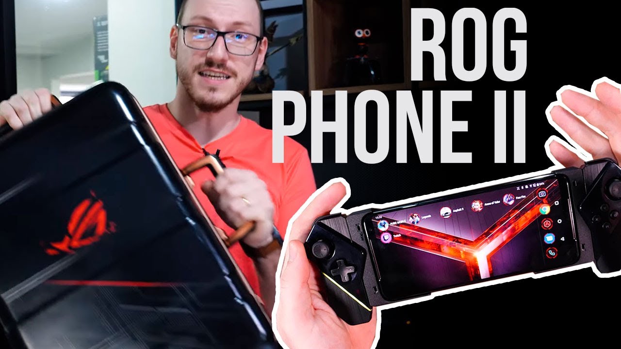 Jogamos como o ROG PHONE II e seus ACESSÓRIOS INSANOS!!!