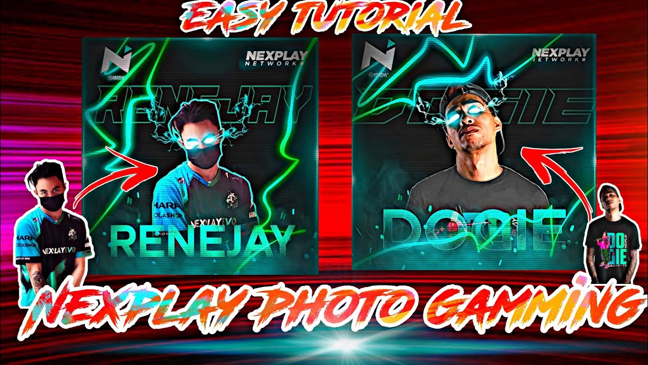 New Gaming Profile Nextplay Design Picsart Tutorial