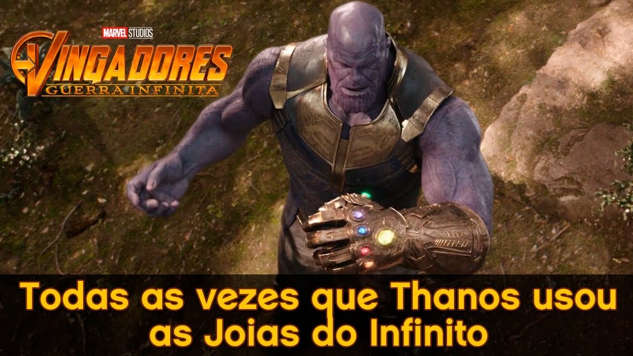 Todas as vezes que Thanos usou as Joias do Infinito #AMNerd - André Martins