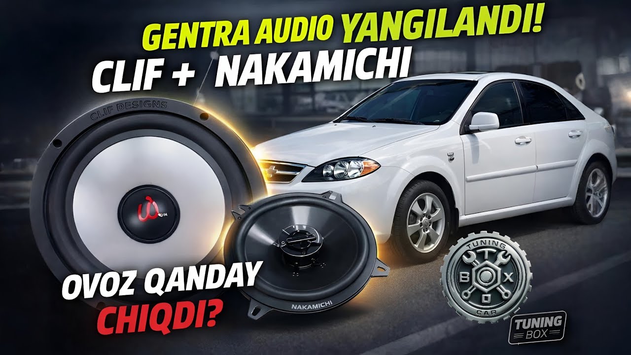 GENTRA AUDIO YANGILANDI 🔥 CLIF + NAKAMICHI | ГЕНТРА: НОВЫЙ ЗВУК С CLIF И NAKAMICHI