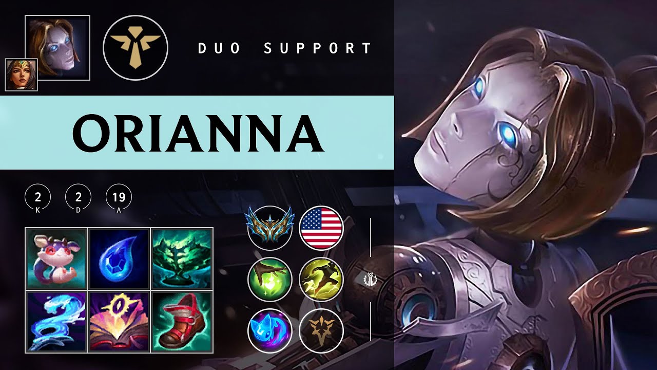 Orianna Support vs Bard - NA Challenger Patch 25.22