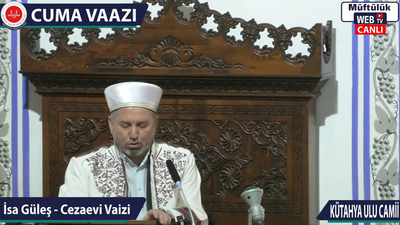 CUMA VAAZI CANLI