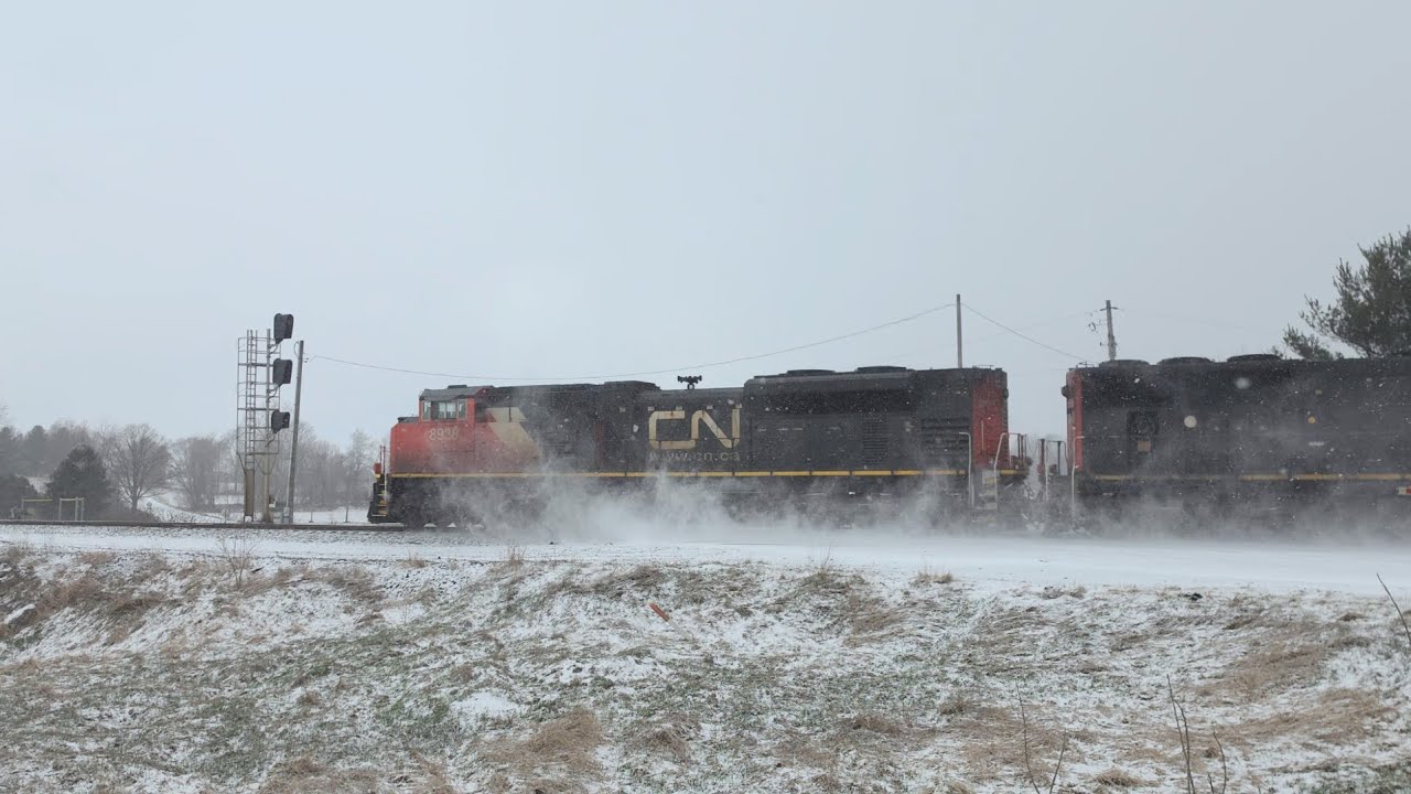 Canadian National  -  Westbound Stack Train    17 Mar 26