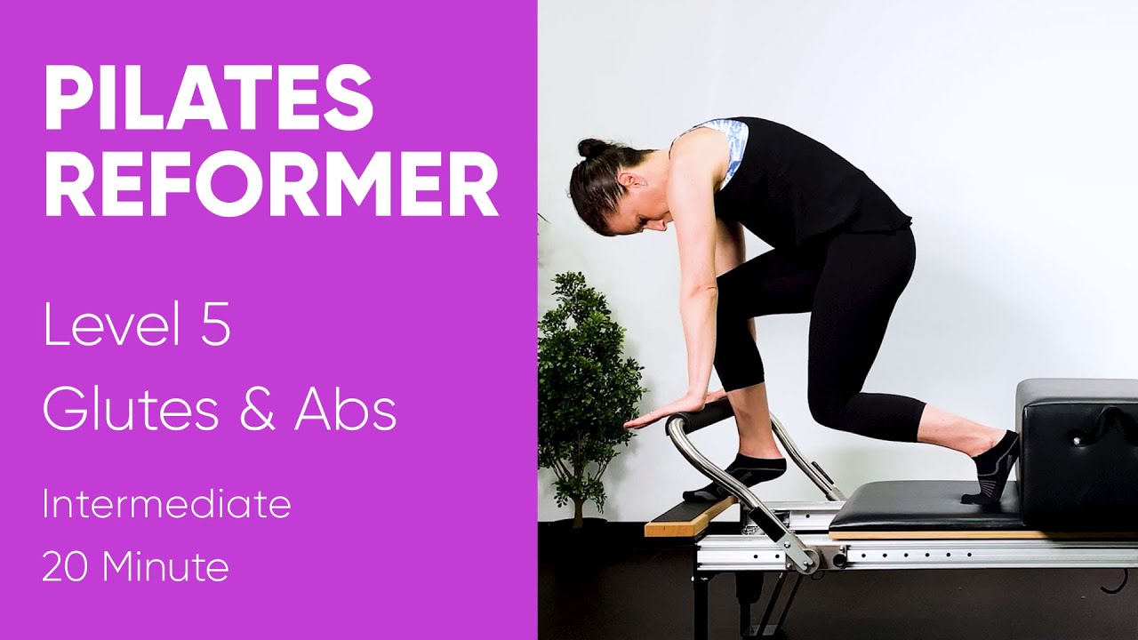 Pilates Workout | Reformer | Level 5 | 25 Minute | Intermediate | Glutes & Abs